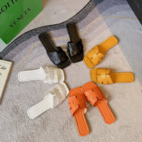 Lucas - Orthopedische Oranje Slippers-Oranje-35-State of Style