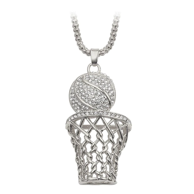 Lucia Necklace | Elegant Diamond Pendant Necklace-Silver-State of Style