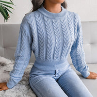 LuciesShirt | Women's Soft Knit Sweater-Grey-S-State of Style