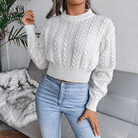 LuciesShirt | Women's Soft Knit Sweater-White-S-State of Style