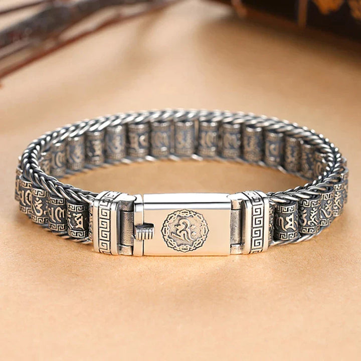 Lucky Bracelet with Buddhist Scripture-18cm-State of Style