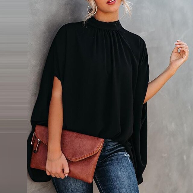 LucysBlouse | Women's Elegant & Versatile Blouse-Black-S-State of Style