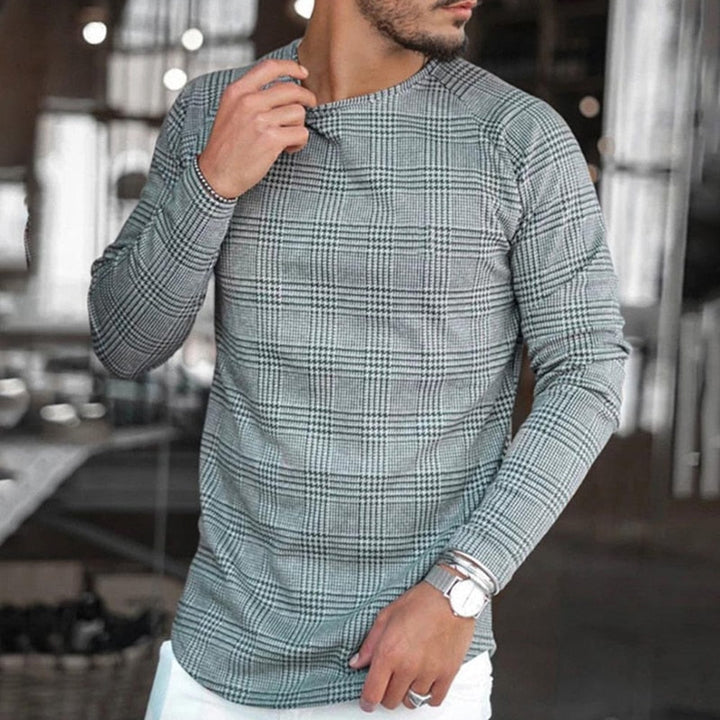 LukesShirt | Men's Stylish Slim-Fit Sweater-Grey-XS-State of Style