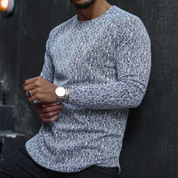 LukesShirt | Men's Stylish Slim-Fit Sweater-Light Grey-XS-State of Style