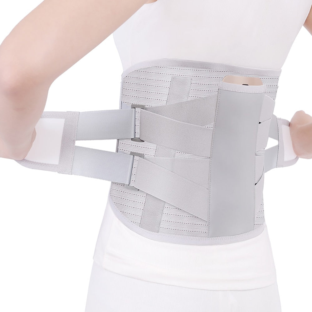 Lumbar Back Brace – Thijmen-Silver-S-State of Style