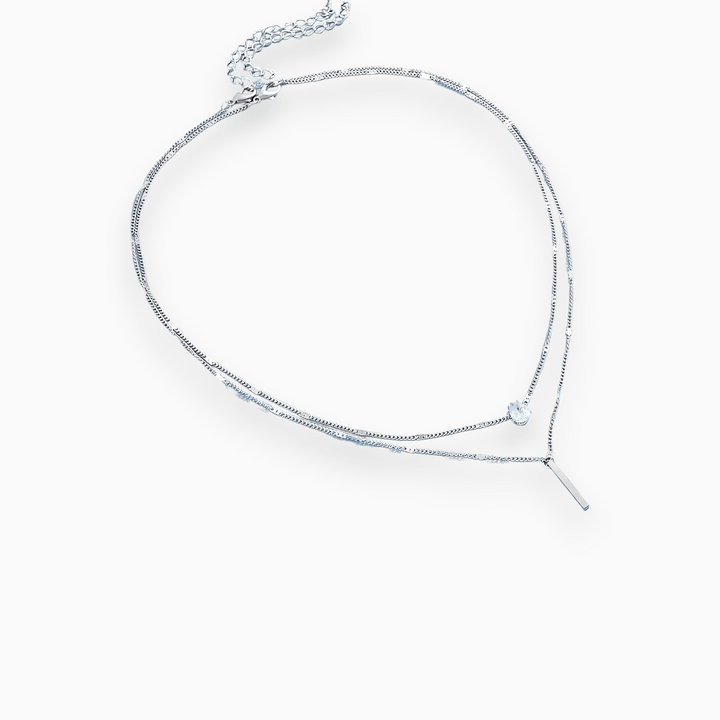 Luminous Grid Necklace - Lumia-Gold-State of Style