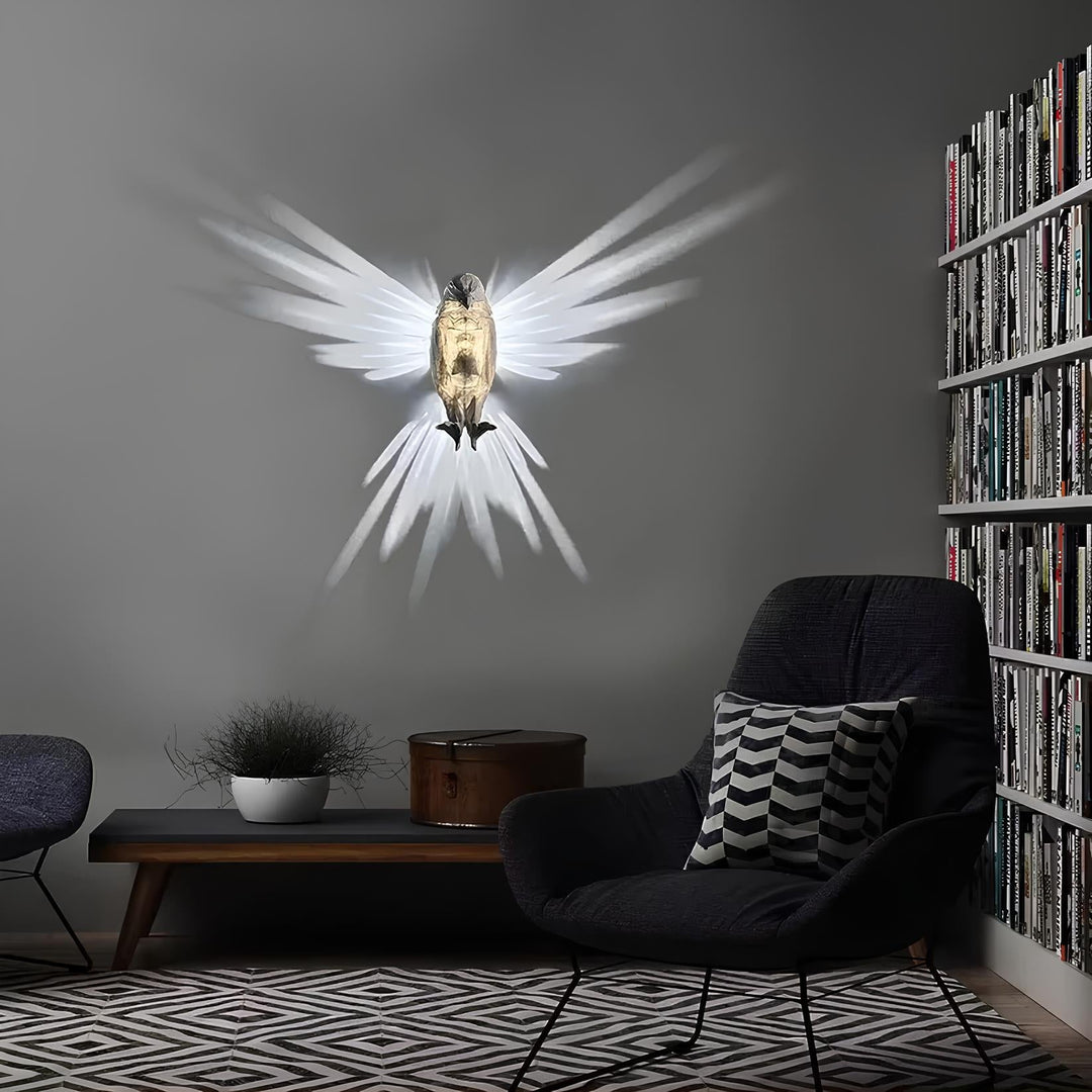 Luminous Wings Wall Lamp - LumaWings-Eagle-State of Style