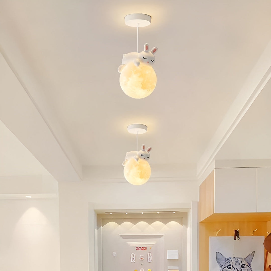 LunarBuddy Pendant Light – Cute Animals-Bear-State of Style