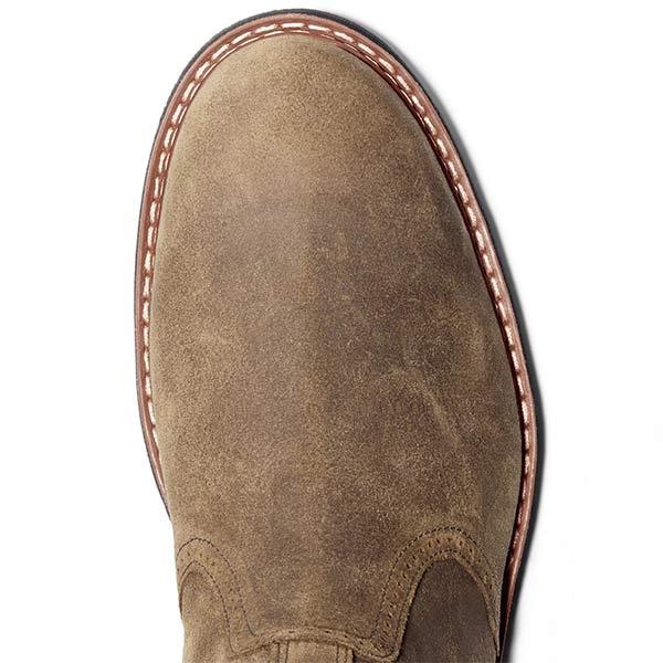 Lux Trendy Men's Chelsea Boots - James-Khaki-6-State of Style