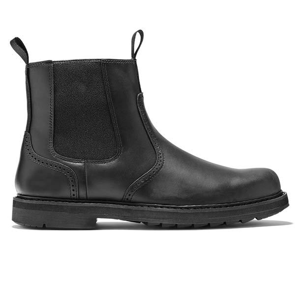 Lux Trendy Men's Chelsea Boots - James-Khaki-6-State of Style