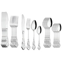 Luxe 24-Piece Cutlery Set - RoyalCutlery-Silver-State of Style