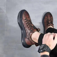 Luxe Air Cushion Men’s Sneakers - Mason-6-Brown-State of Style