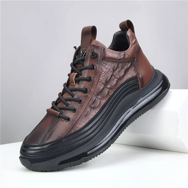 Luxe Air Cushion Men’s Sneakers - Mason-6-Brown-State of Style