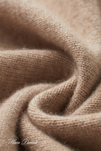 Luxe Cashmere Men's Sweater - Lucas-Light Brown-M-State of Style