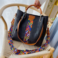 Spacious PU Leather Everyday Carry Tote
