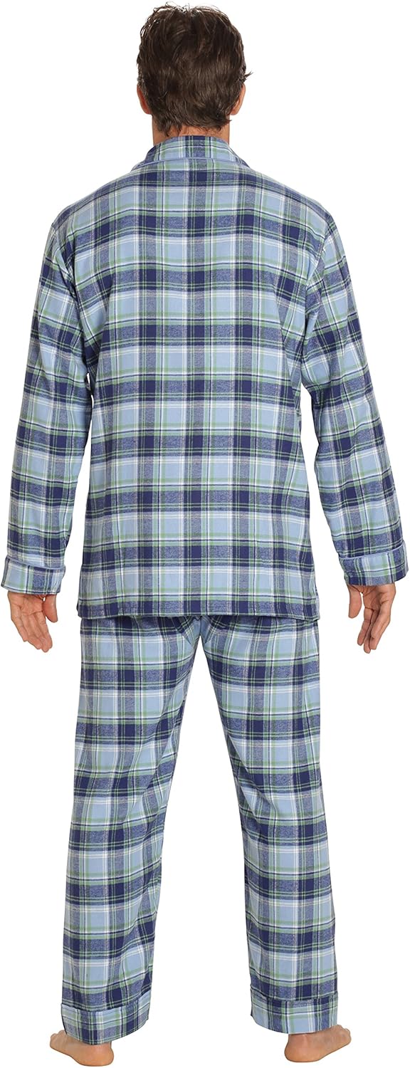 Luxe Flannel Men’s Pyjama Set - Wyatt-Brown-S-State of Style