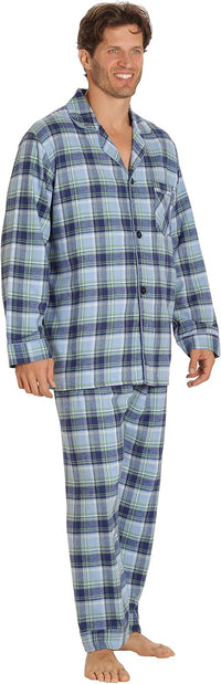 Luxe Flannel Men’s Pyjama Set - Wyatt-Brown-S-State of Style