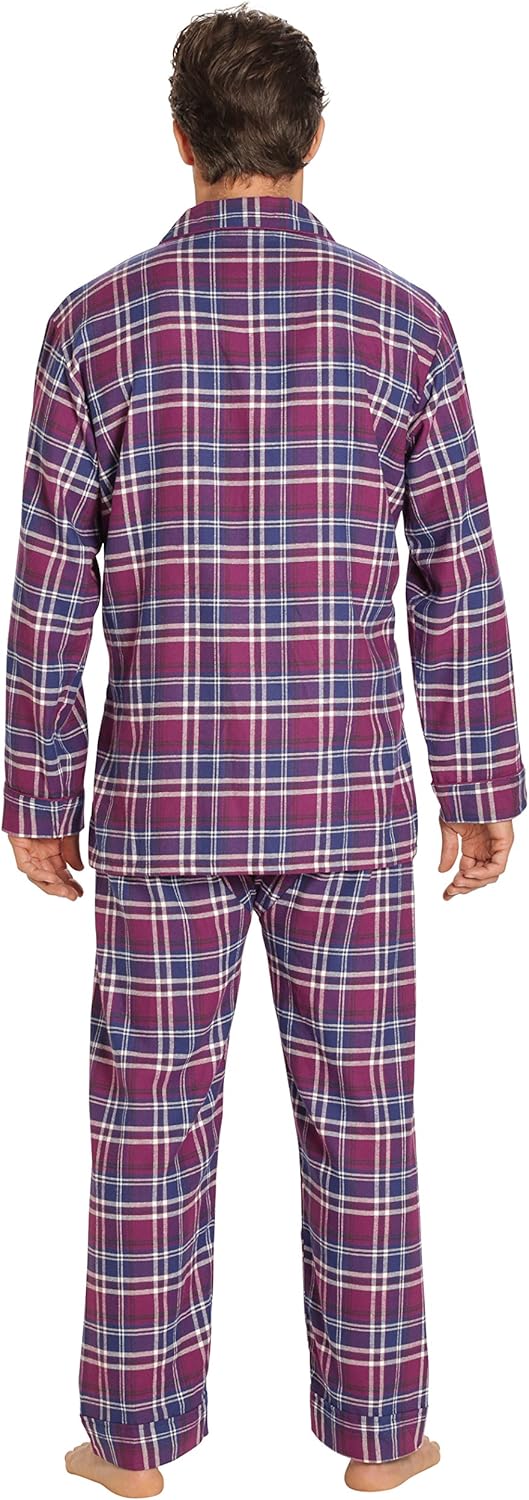 Luxe Flannel Men’s Pyjama Set - Wyatt-Brown-S-State of Style