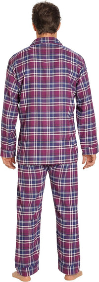 Luxe Flannel Men’s Pyjama Set - Wyatt-Brown-S-State of Style