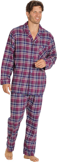 Luxe Flannel Men’s Pyjama Set - Wyatt-Brown-S-State of Style