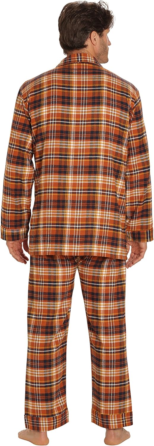 Luxe Flannel Men’s Pyjama Set - Wyatt-Brown-S-State of Style