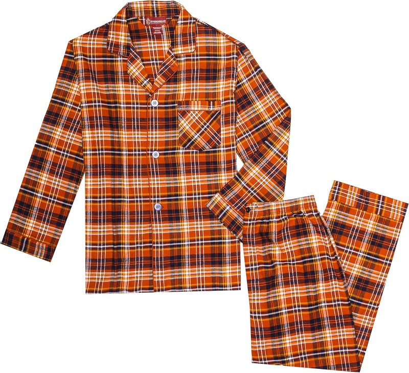 Luxe Flannel Men’s Pyjama Set - Wyatt-Brown-S-State of Style