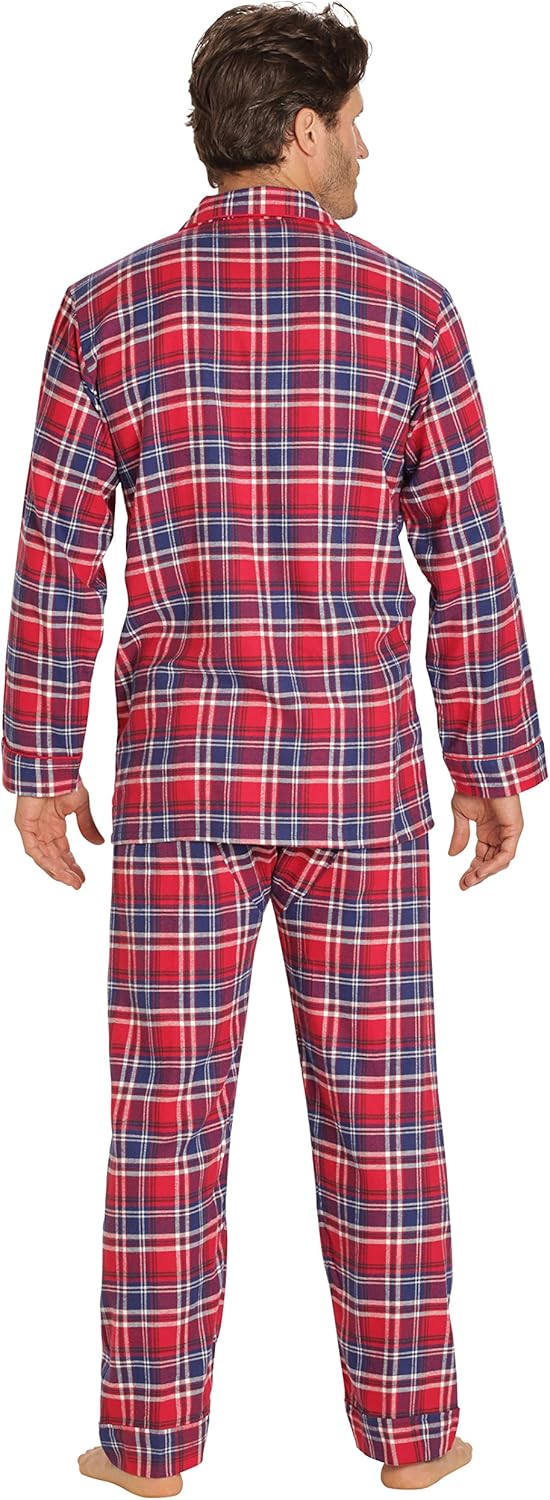 Luxe Flannel Men’s Pyjama Set - Wyatt-Brown-S-State of Style