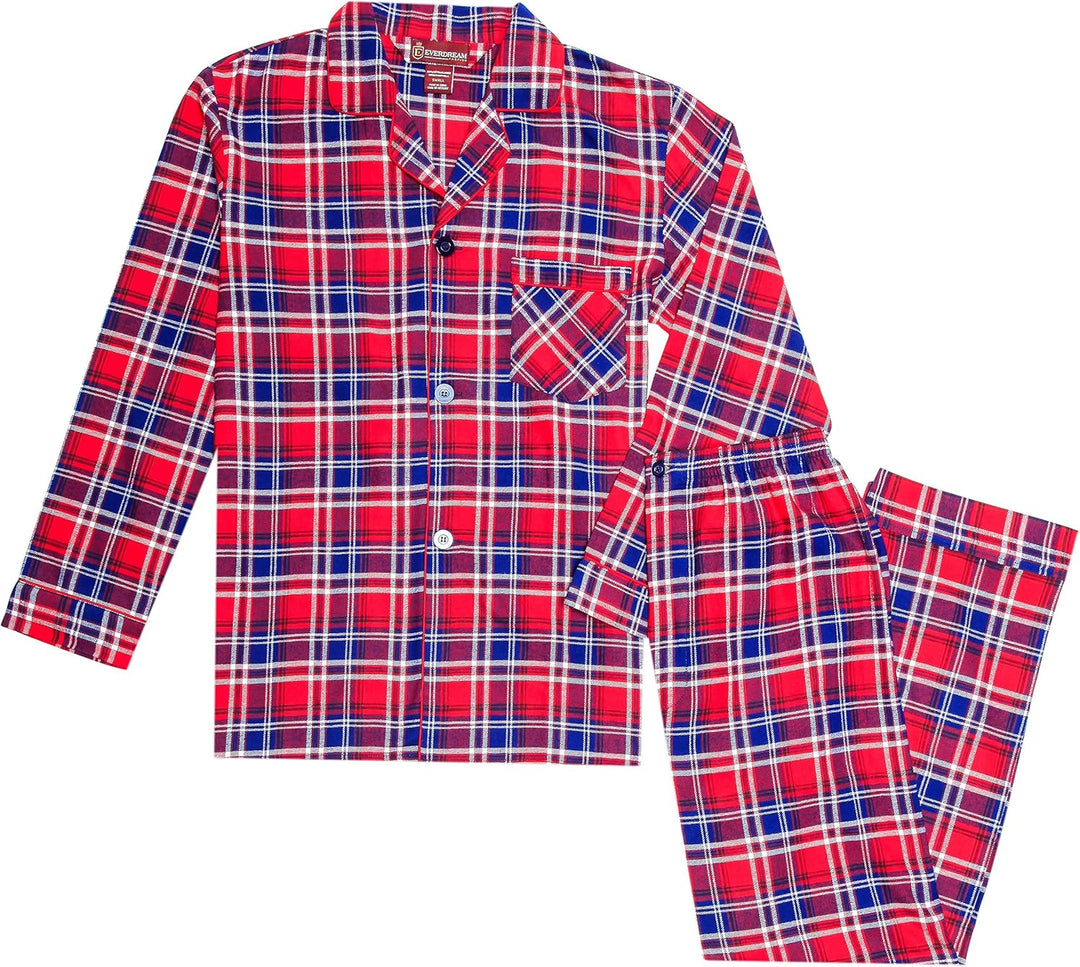 Luxe Flannel Men’s Pyjama Set - Wyatt-Brown-S-State of Style