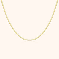 Luxe Flat Necklace - Elvira-Gold-State of Style