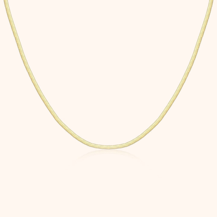 Luxe Flat Necklace - Elvira-Gold-State of Style
