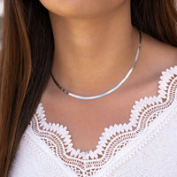 Luxe Flat Necklace - Elvira-Gold-State of Style