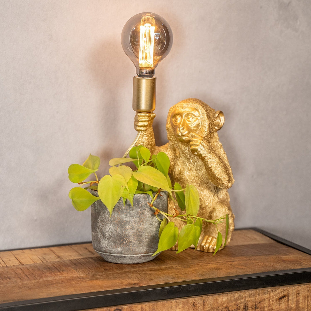 Luxe GoldenChimp Table Lamp-State of Style