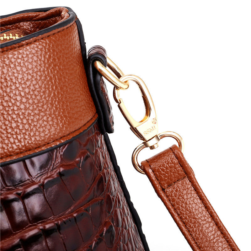 Luxe Leather Shoulder Bag - Liva-Grey-State of Style