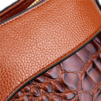 Luxe Leather Shoulder Bag - Liva-Grey-State of Style