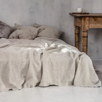 Luxe Linen Bedding - BreezyLuxe-150x230cm-Apricot-State of Style