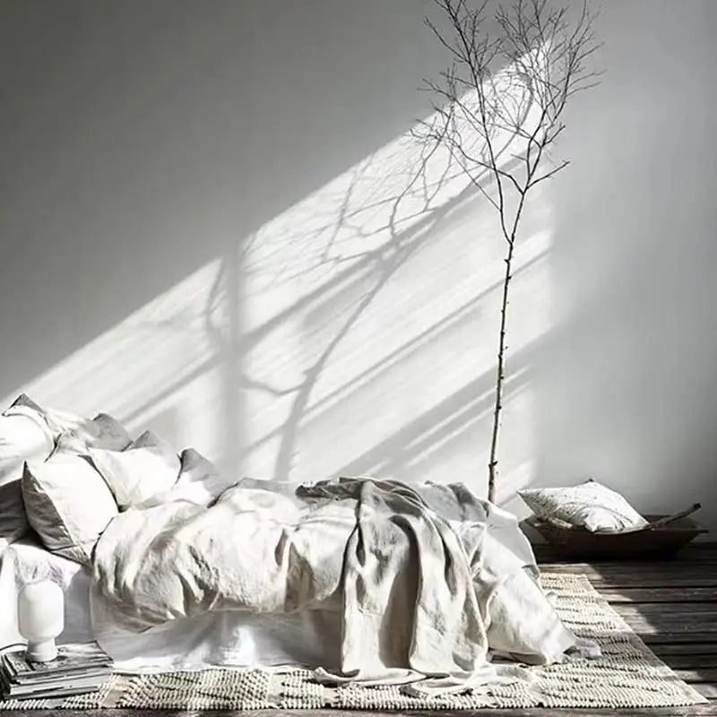 Luxe Linen Bedding - BreezyLuxe-150x230cm-Dark Grey-State of Style
