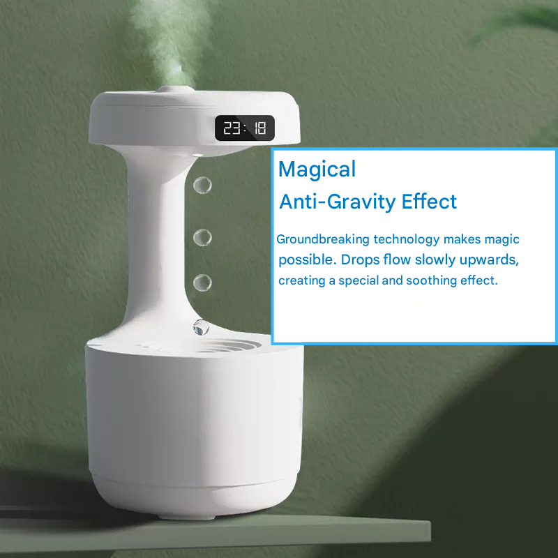 Luxe Magical Humidifier Diffuser - AquaGlow-White-State of Style