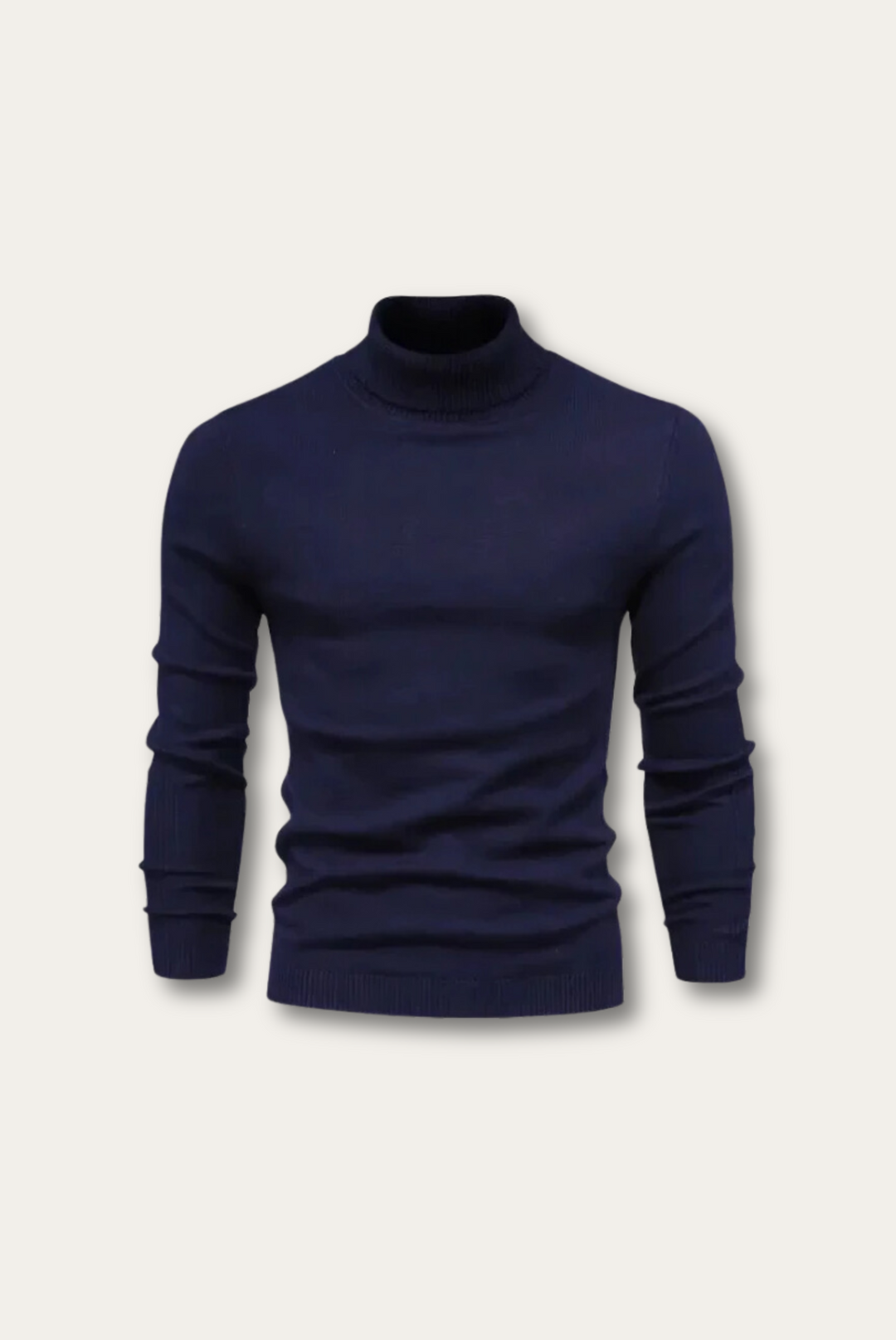 Luxe Men's Turtleneck Sweater – Adrian-Blue-S-State of Style