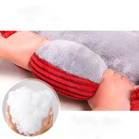 Luxe Orthopedic Plush Pet Bed - PlushNest-XS(40cm X 30cm)-Red-State of Style