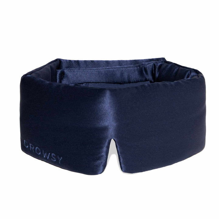 Luxe Silk Sleep Mask - RelaxMask-Dark Blue-State of Style