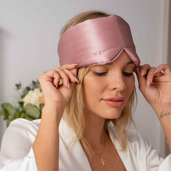 Luxe Silk Sleep Mask - RelaxMask-Dark Blue-State of Style