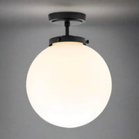 Luxe Sphere Ceiling Light - LumiSphere-Black-State of Style