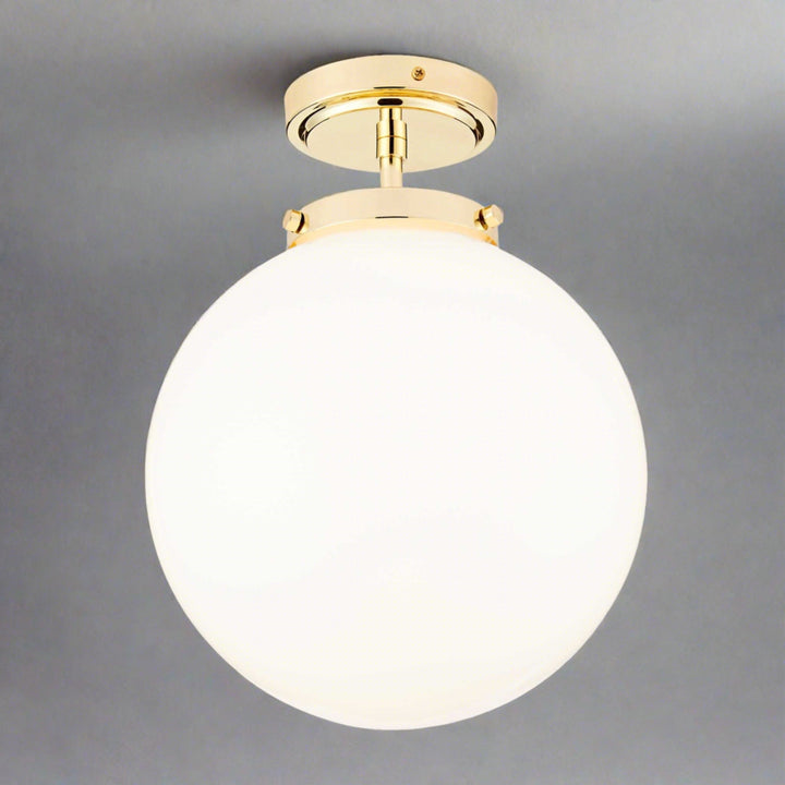 Luxe Sphere Ceiling Light - LumiSphere-Chrome-State of Style