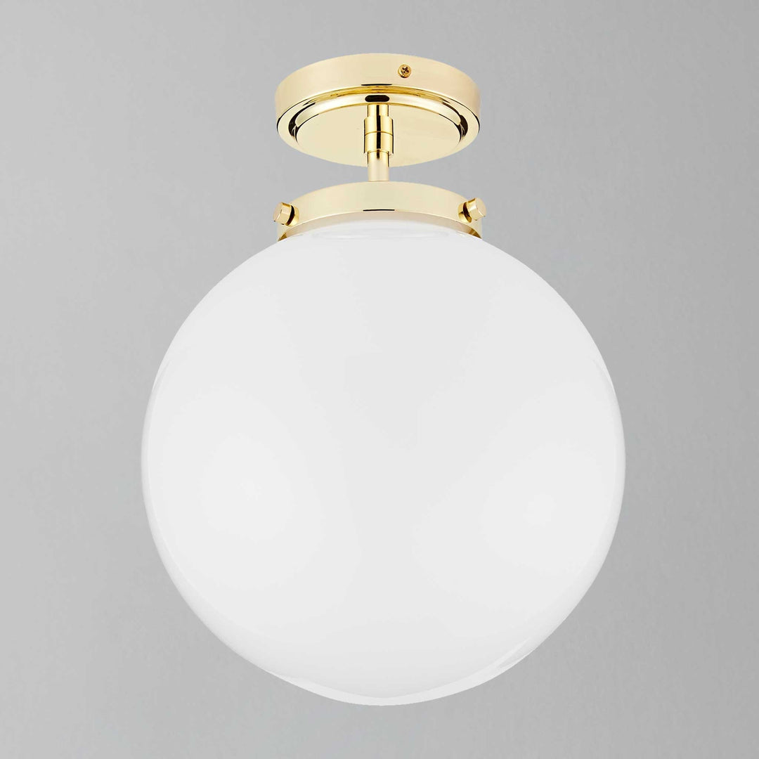 Luxe Sphere Ceiling Light - LumiSphere-Chrome-State of Style