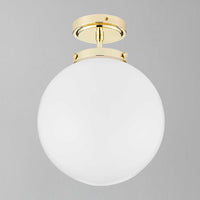 Luxe Sphere Ceiling Light - LumiSphere-Chrome-State of Style