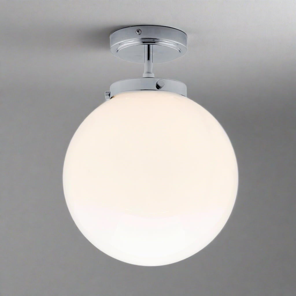 Luxe Sphere Ceiling Light - LumiSphere-Chrome-State of Style