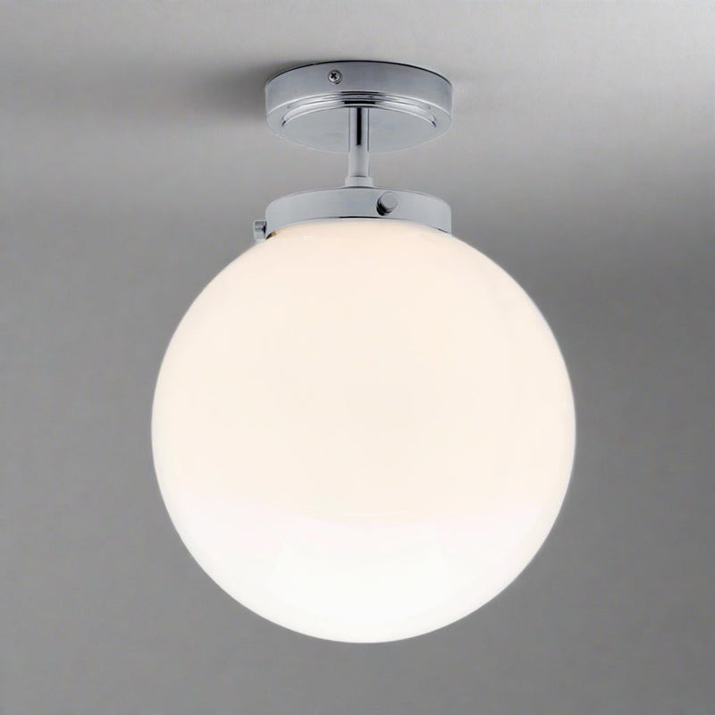 Luxe Sphere Ceiling Light - LumiSphere-Chrome-State of Style