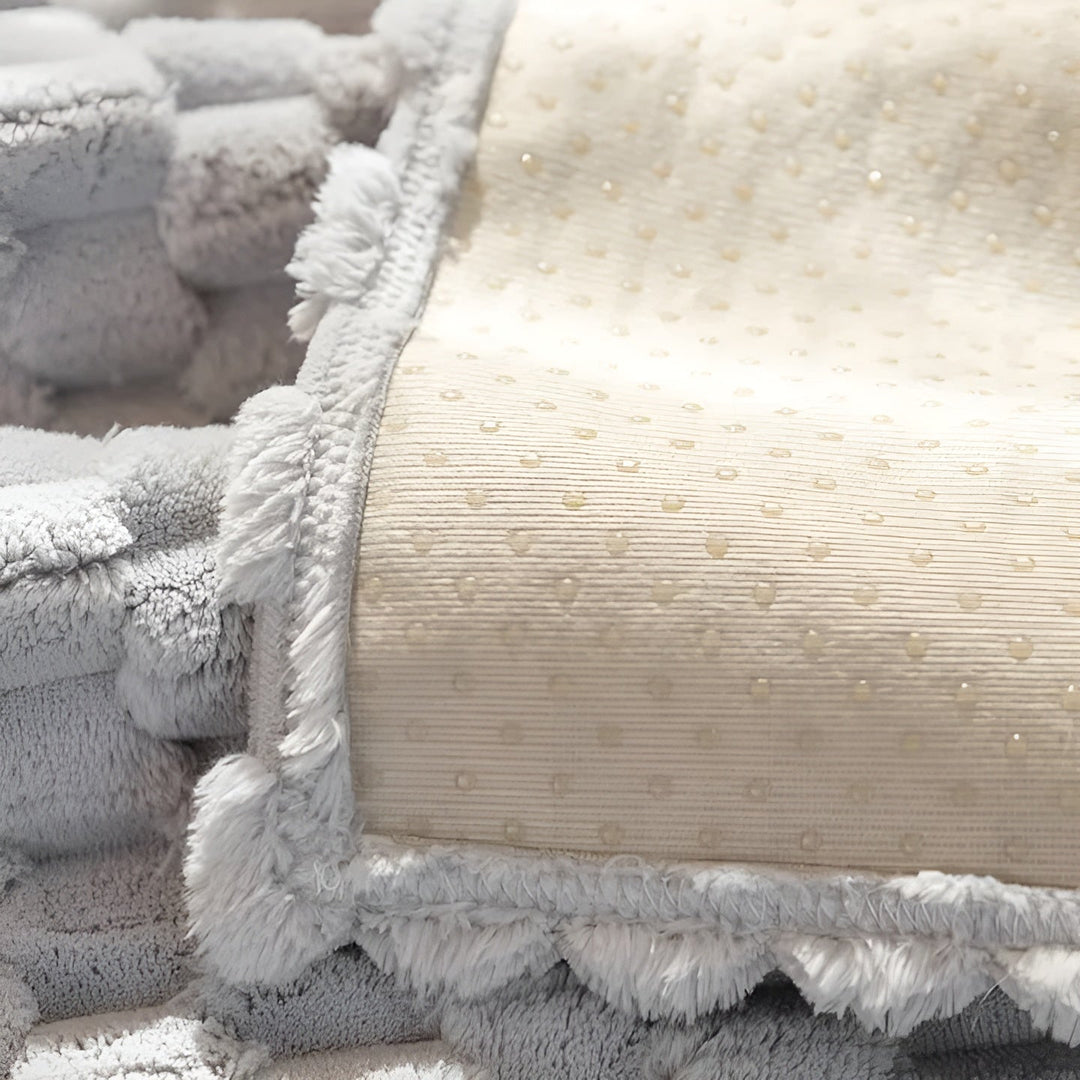 Luxe Velvet Sofa Cover - VeluLuxe-1 seater - 90x120 cm-Beige-State of Style