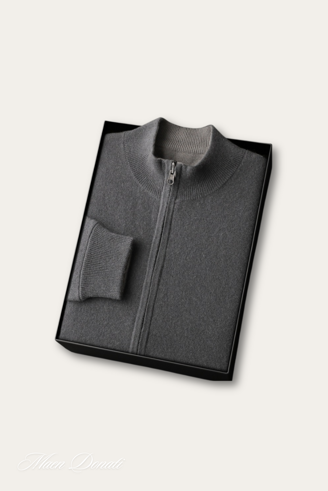 Luxe Warm Cashmere Vest for Men - Rowan-Grey-S-State of Style