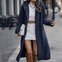 Luxe Warm Women's Winter Coat - Amara-Dark blue-S-State of Style